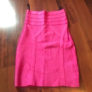 Bebe pink skirt